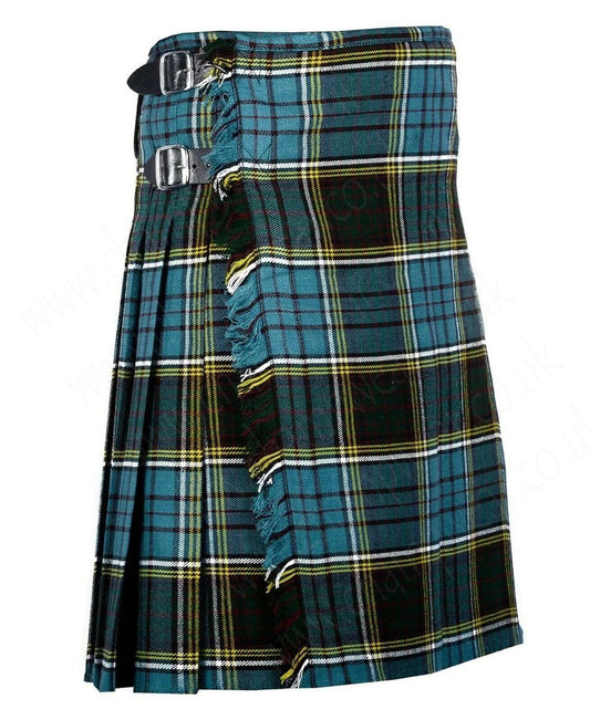 Anderson tartan 8 yard handmade traditional heavy weight kilt