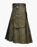 Champwear Men’s Construction Utility Kilt – Heavy-Duty Workwear with Tool Holder & Side Pockets