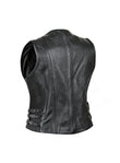Dark Star leather motorcycle vest