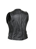 Dark Star leather motorcycle vest