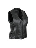 Dark Star leather motorcycle vest