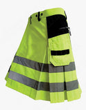 Fluorescent Green Firefighter Utility Kilt