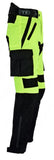 Hi-vis motorbike trousers