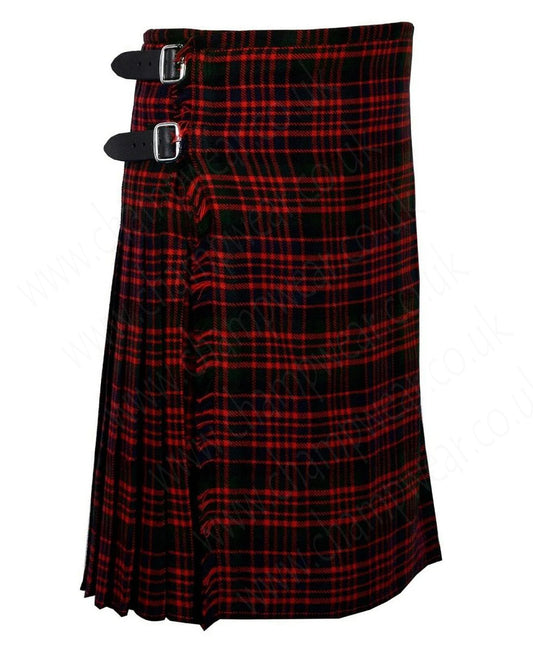 Macdonald Tartan 8 yard handmade traditional heavyweight kilt