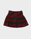 Macdonald Tartan Pleated Mini Skirt