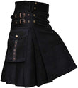 Men's Utility Traditional Scottish Kilt With Cargo Pockets