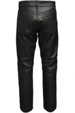 Men's Leather Classic Motorcycle Trousers