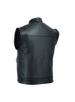 Mens Motorbike Leather Vest