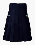Navy Blue Firefighter Utility Kilt
