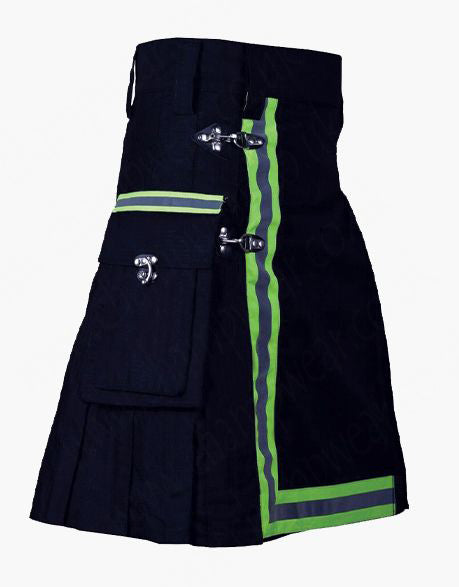 Navy Blue Firefighter Utility Kilt