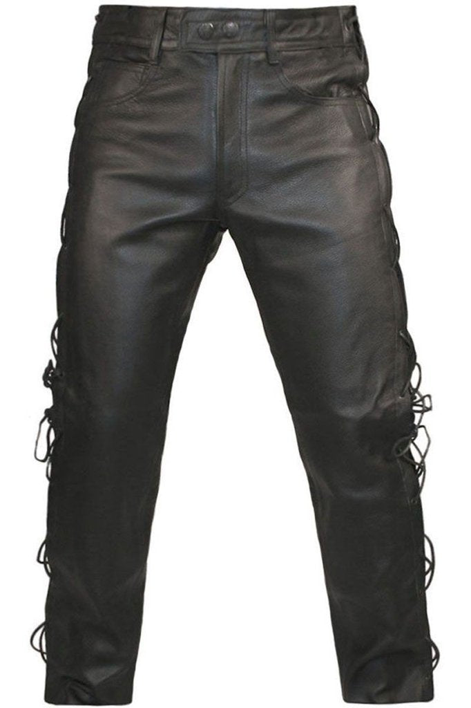 New Style High Quality Cowhide Leather Motorbike Pant