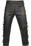 New Style High Quality Cowhide Leather Motorbike Pant