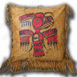 Northwest Indian Totem Art Pillow