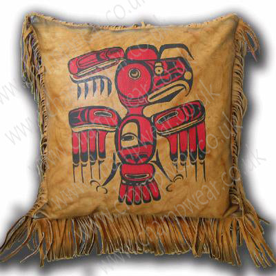 Northwest Indian Totem Art Pillow