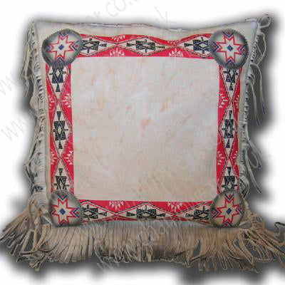 Southwestern Starburst Fringe Pillow