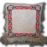 Southwestern Starburst Fringe Pillow