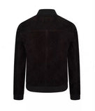 Suede Effect Bomber Jacket