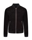 Suede Effect Bomber Jacket