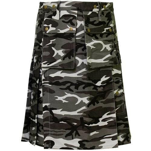 Urban Camouflage Formal Police Kilt