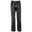 Womens Leather Black Pant