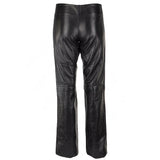 Womens Leather Black Pant