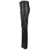 Womens Leather Black Pant