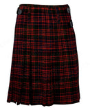Macdonald Tartan 8 yard handmade traditional heavyweight kilt
