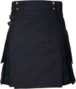 New wedding Stylish Black Watch Hybird Kilt For Mens
