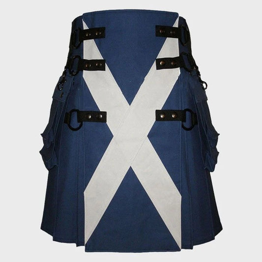 Scotland Flag Hybrid Utility Kilt