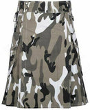 urban camo kilt, camouflage utility kilt, mens tactical kilt, cargo kilt for men, cotton Utility Kilt Camo Work Kilt Outdoor Kilt Men’s Camo Skirt Modern Utility Kilt Tactical Kilt For Work